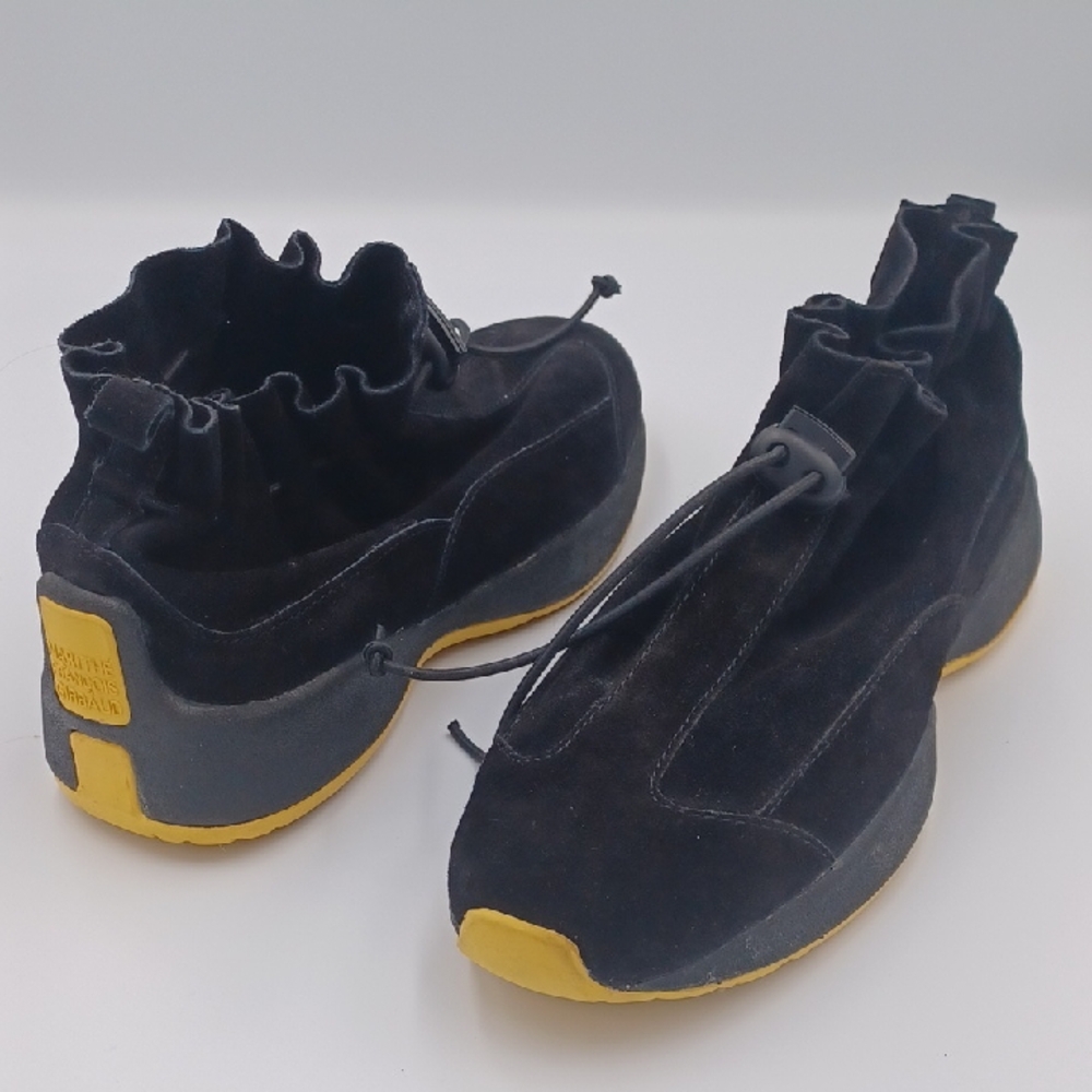 Marithé & François Girbaud Black Suede Trainers ** SZ EU 37/US 7
